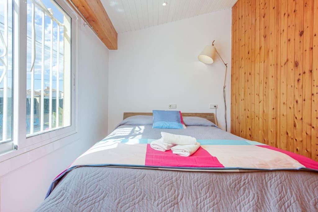 S46-Casa De Vacaciones Climatizada Con Piscina, En El Centro Junto Al Mar, Barbacoa Y Wiifi 艾姆布里亚布拉瓦 外观 照片